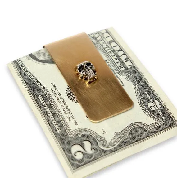 Skull Money Clip