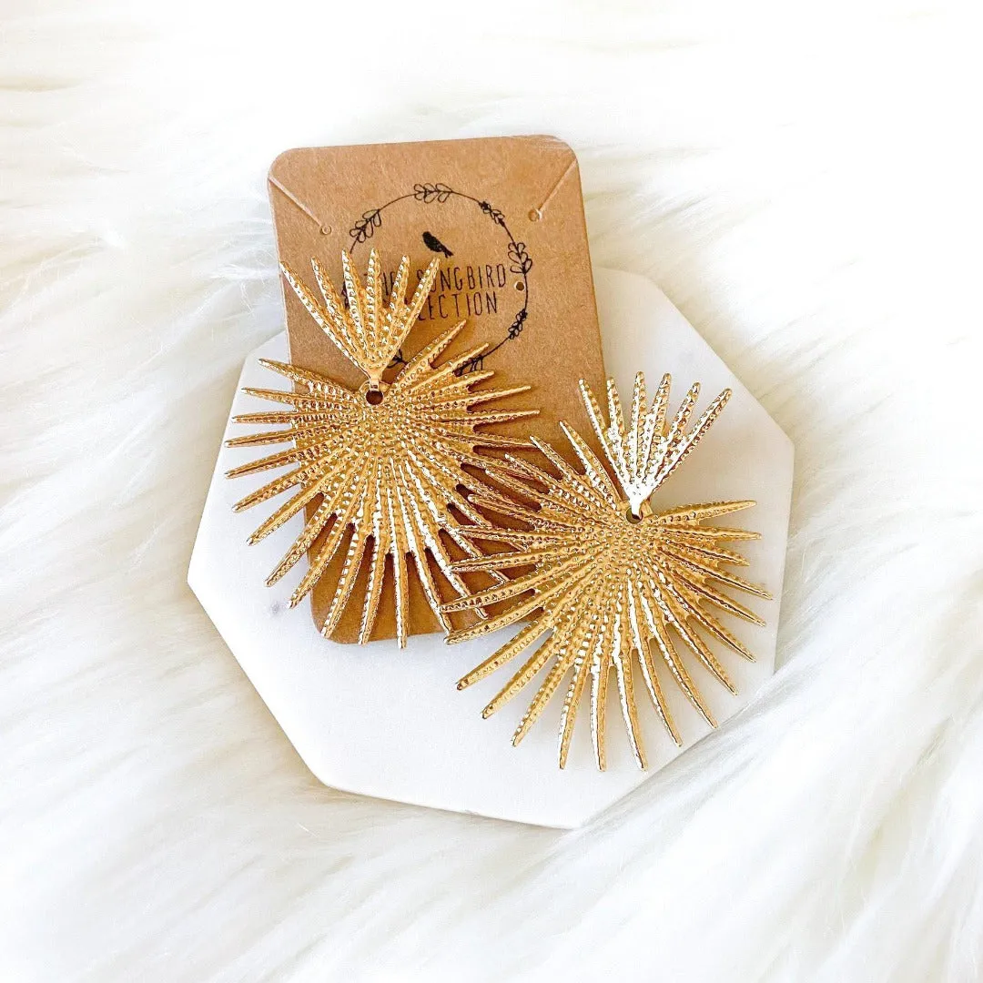 Sunburst Statement Earrings