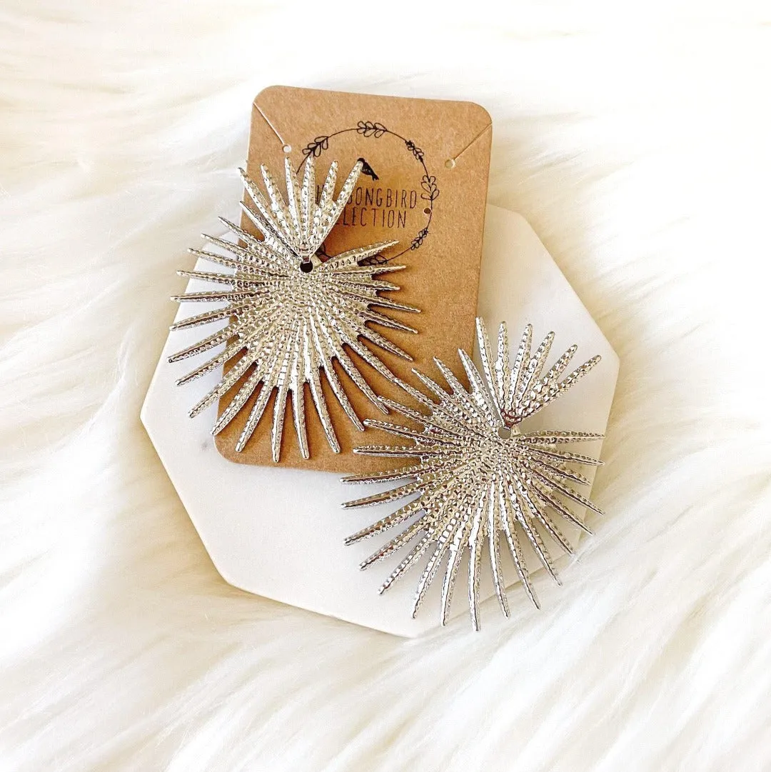 Sunburst Statement Earrings