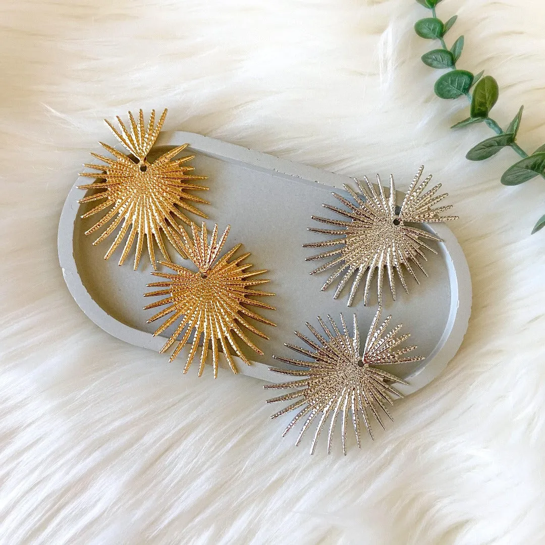 Sunburst Statement Earrings