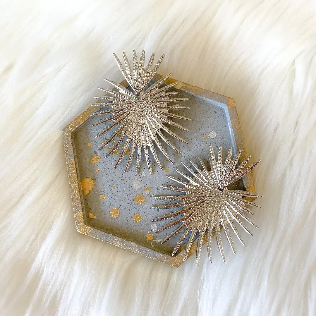 Sunburst Statement Earrings