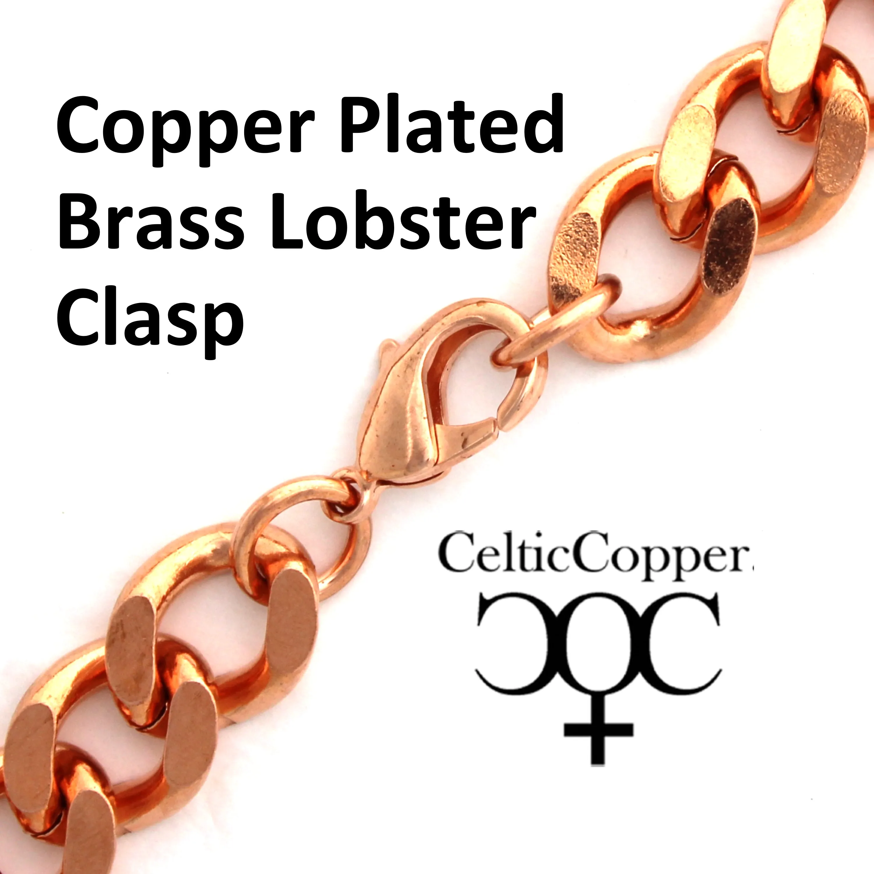 Super Chunky Solid Copper Necklace Chain NC162 Extra Heavy 16mm Copper Curb Chain Necklace 24 Inch Chain