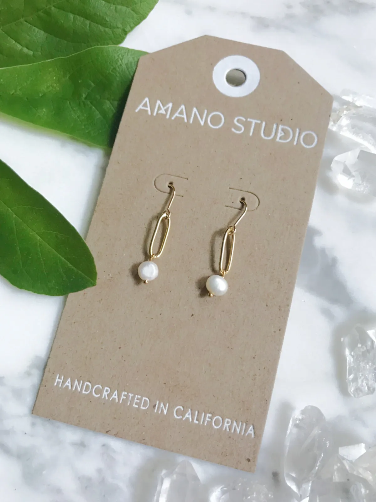 Sweet Jane Pearl Earrings by Amano Studio