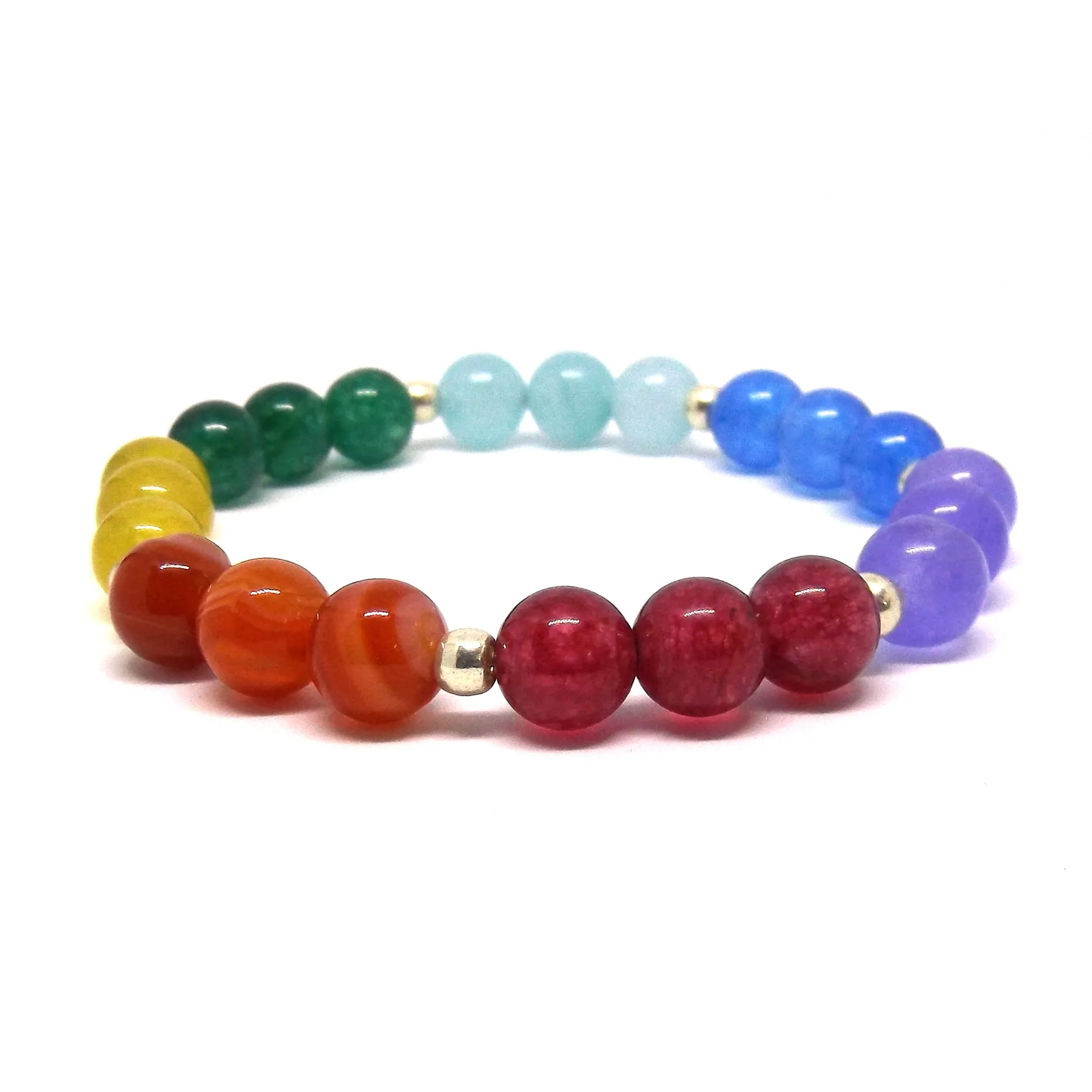 The Seven Chakra Gemstone Healing Bracelet for Balancing Your Chakra