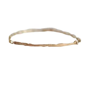 Thin Gold Diamond Bracelet