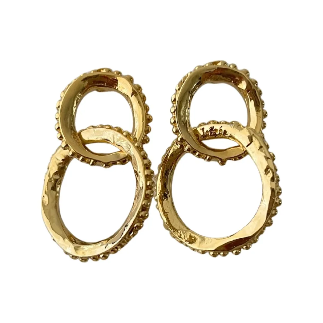 TRA-LA-RA GRECIA DOUBLE HOOP EARRINGS