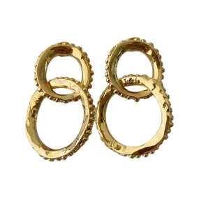 TRA-LA-RA GRECIA DOUBLE HOOP EARRINGS