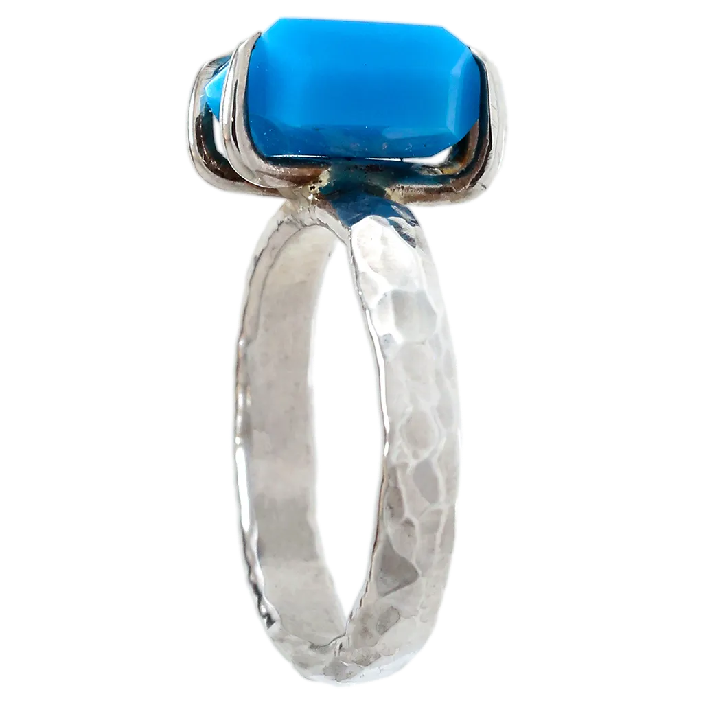 Turquoise Double-Terminated Ring