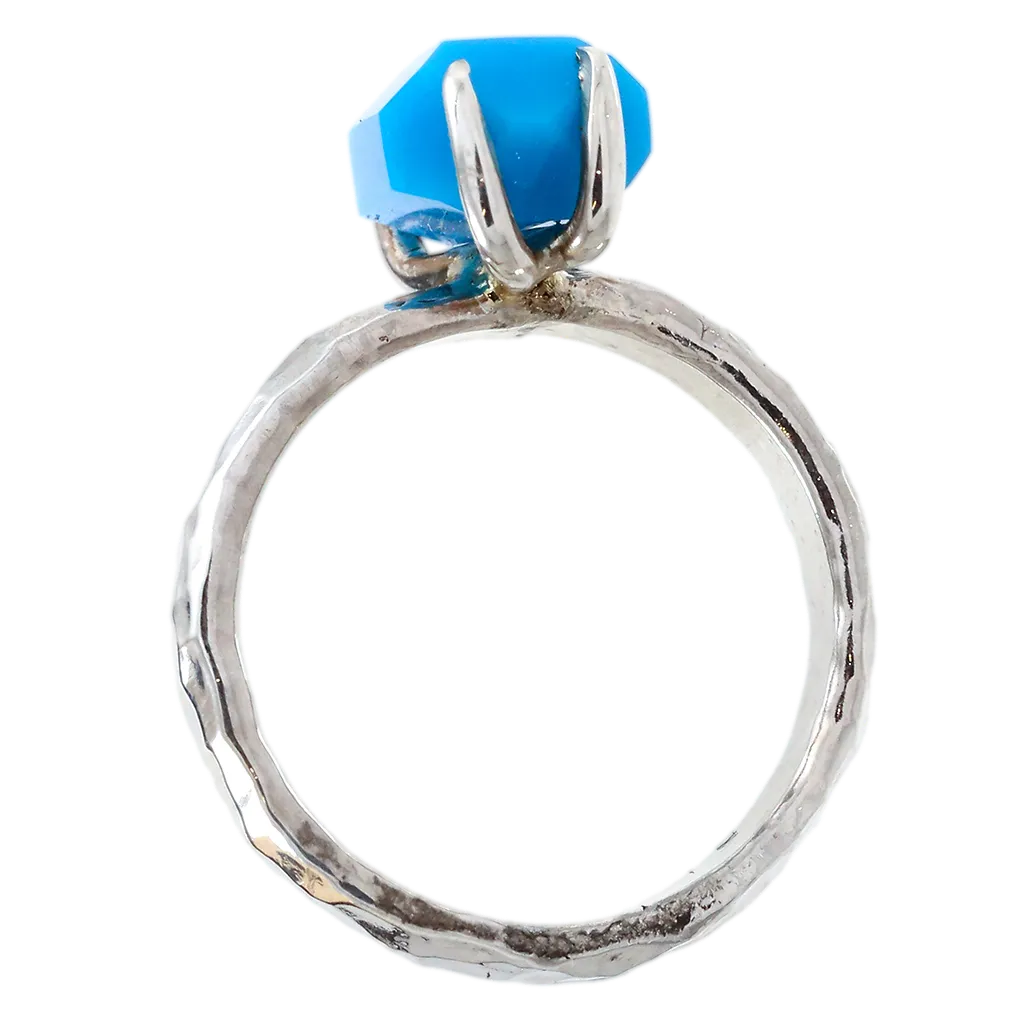 Turquoise Double-Terminated Ring