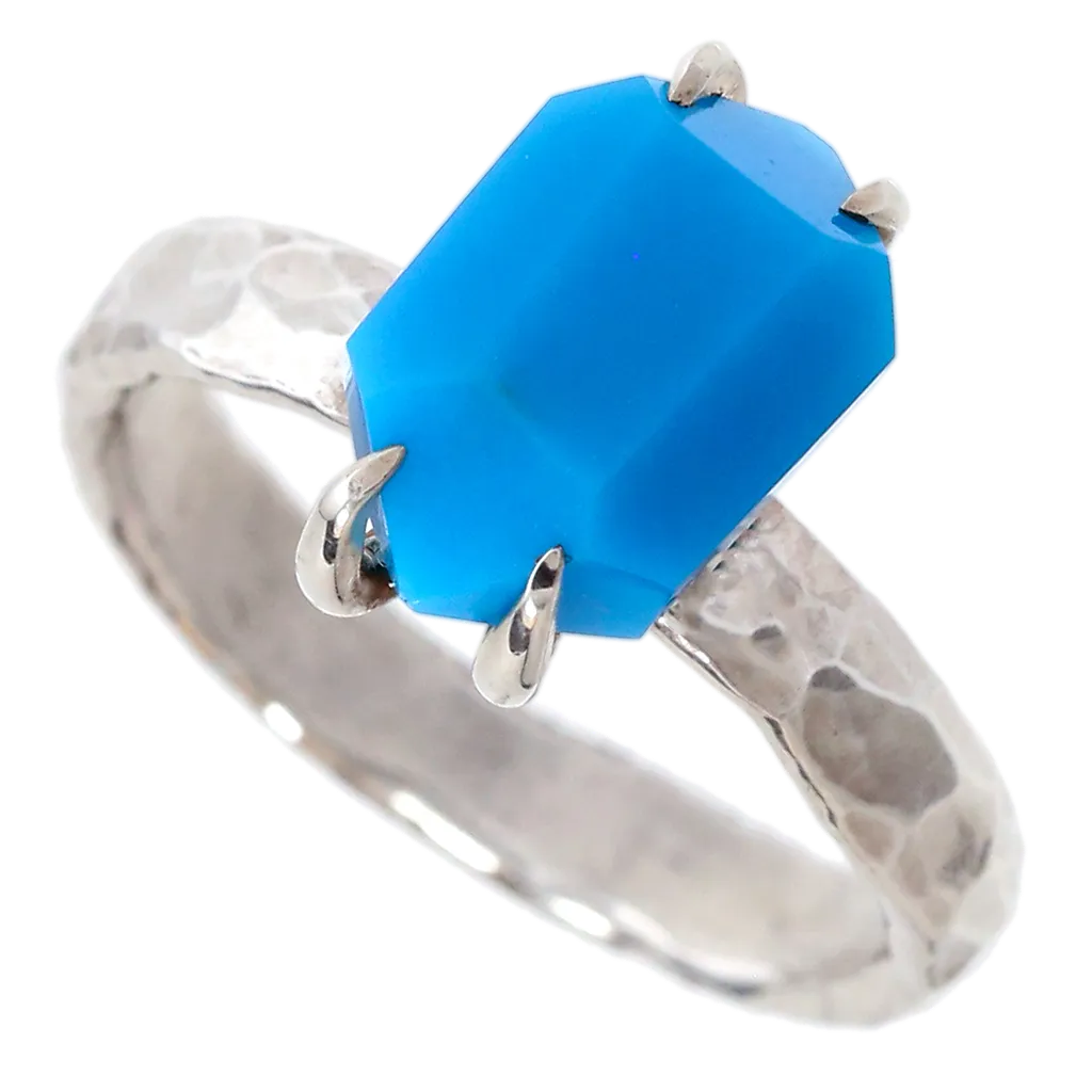 Turquoise Double-Terminated Ring