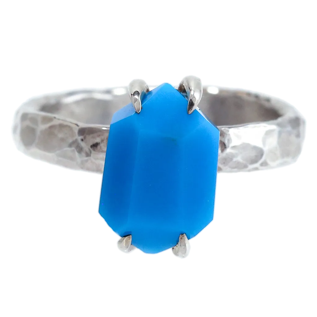 Turquoise Double-Terminated Ring