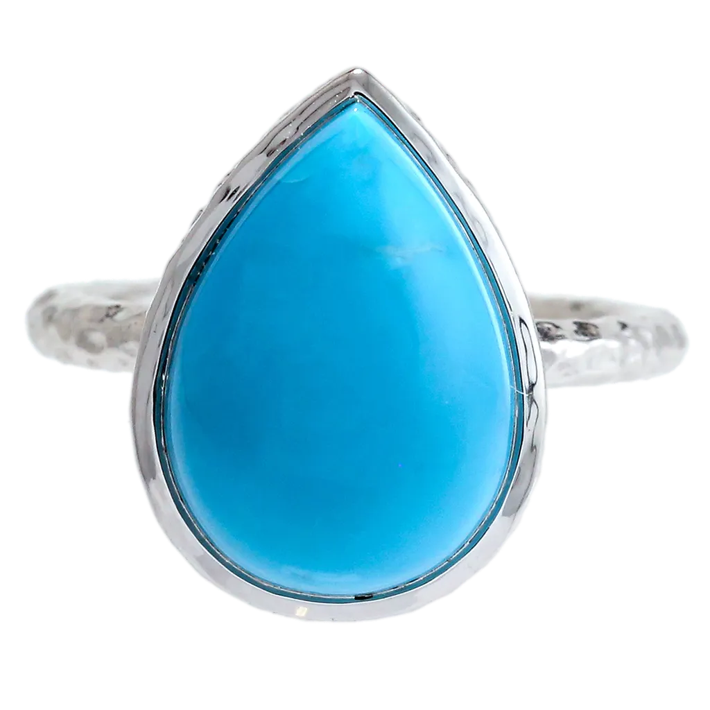 Turquoise Spirit Pear Ring