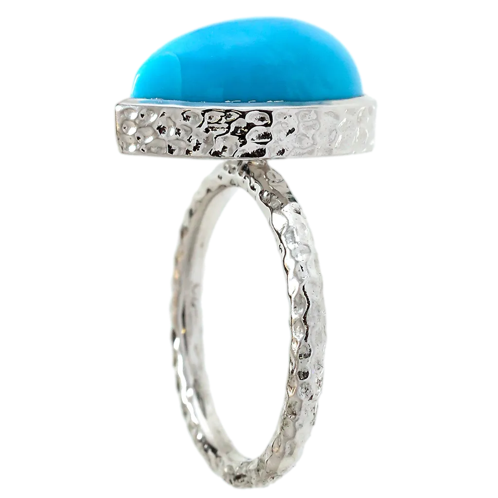 Turquoise Spirit Pear Ring