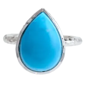 Turquoise Spirit Pear Ring