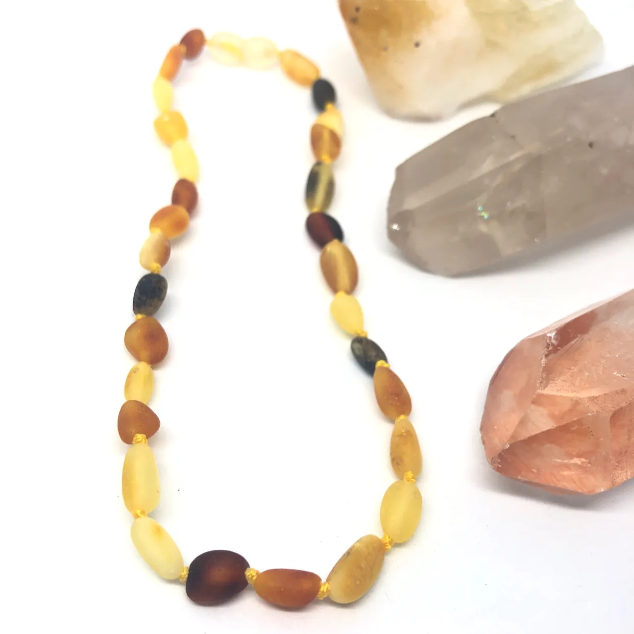 Unpolished Multi Necklace