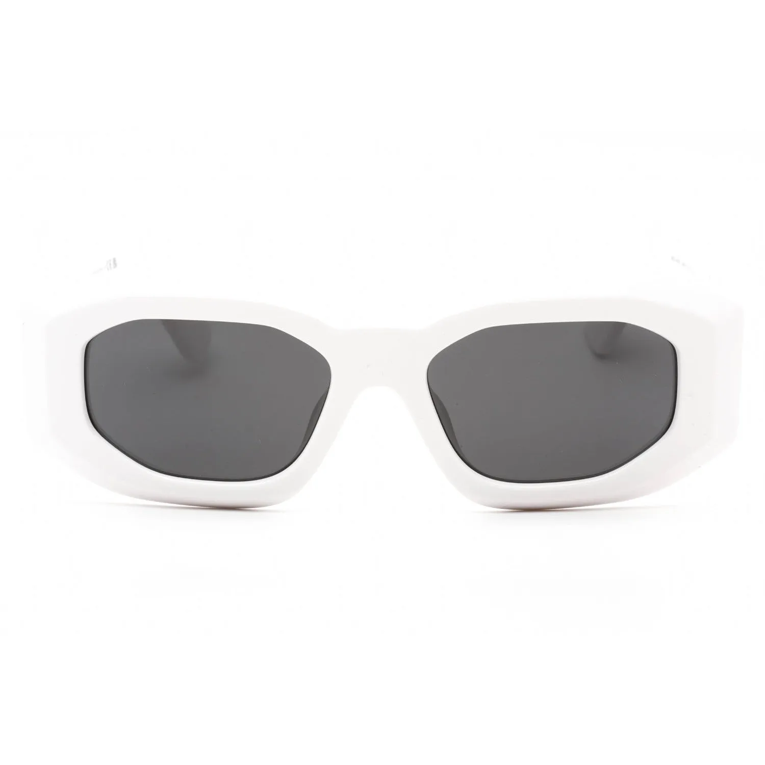 Versace 0VE4425U Sunglasses White/Dark Grey Women's