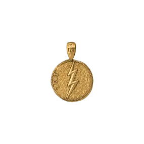 Zeus Pendant - Ancient Gold